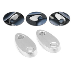 Rear Rail Indicator Spacers - Silver