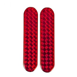 Pair Reflective Stickers - Red