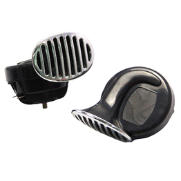 Pair 12V 110dB Snail Horns with Grill