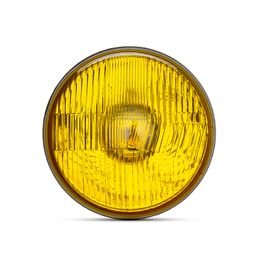 7" Yellow Lens Semi Sealed Headlight Insert